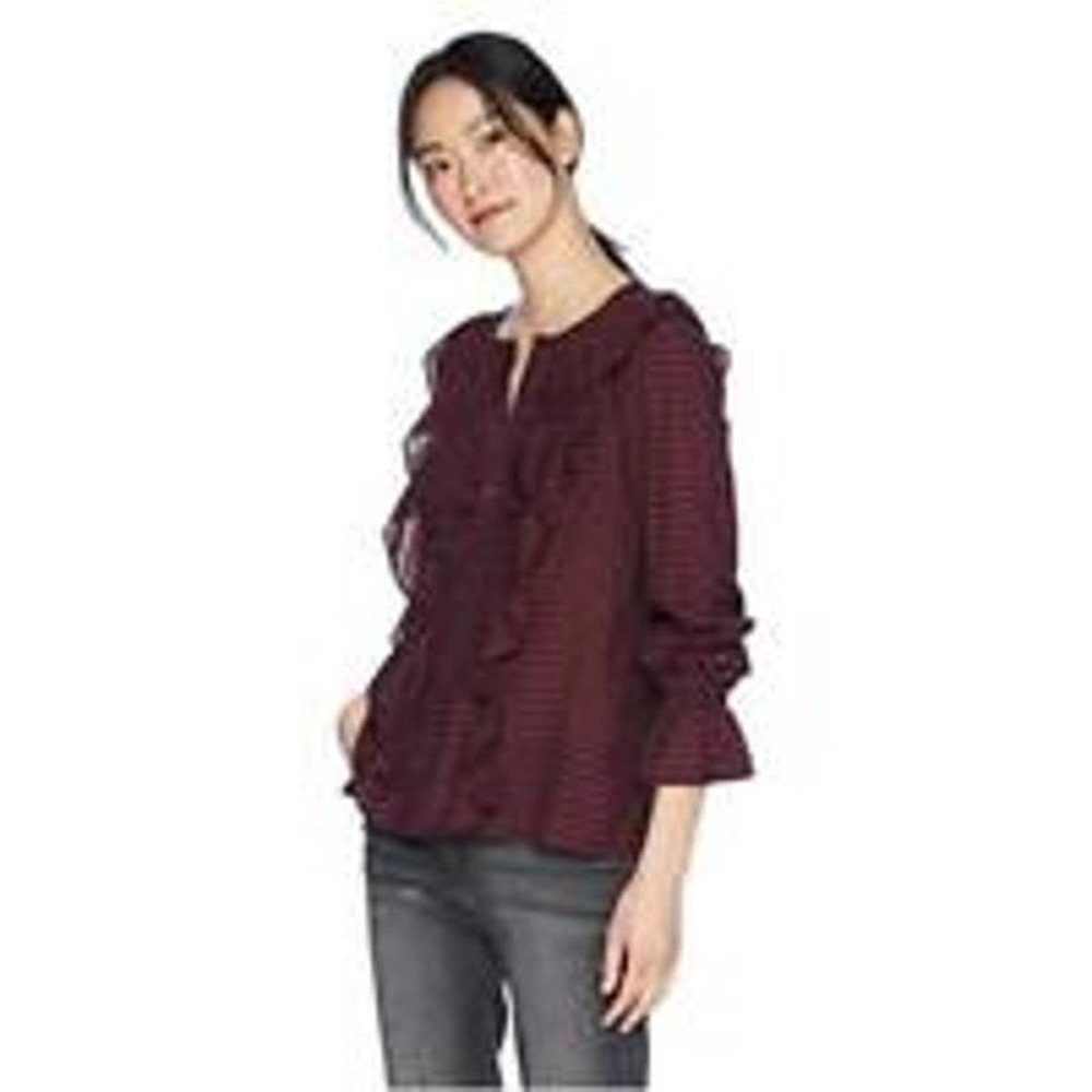 NEW William Rast Susannah Buffalo Plaid Top
